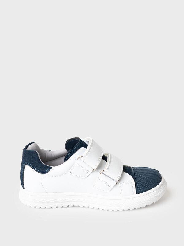 PLAYTODAY Полуботинки 584848 12612727 белый,тёмно-синий
