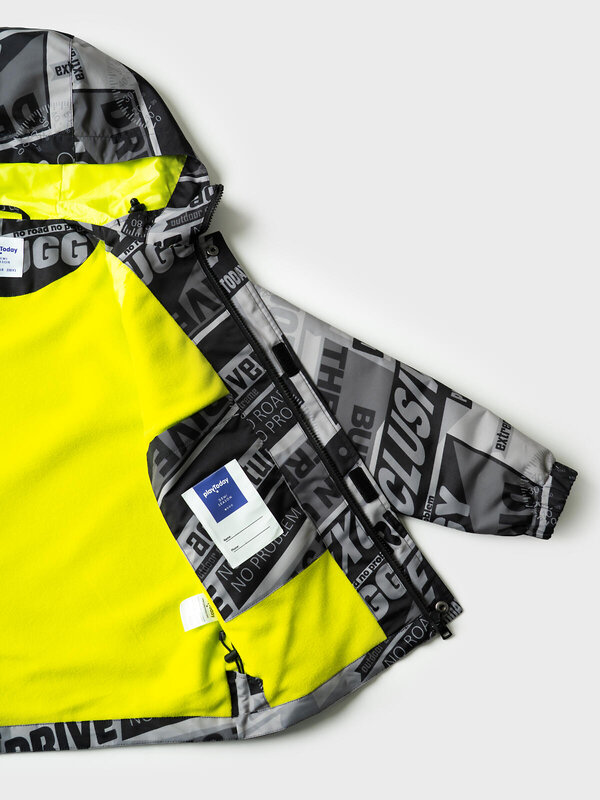 PLAYTODAY Куртка 584849 12611468 черный,серый