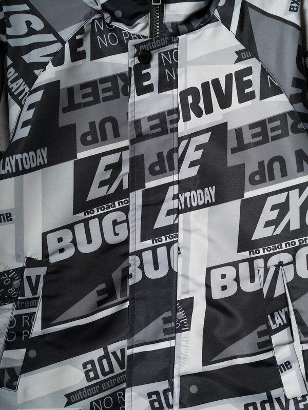 PLAYTODAY Куртка 584849 12611468 черный,серый