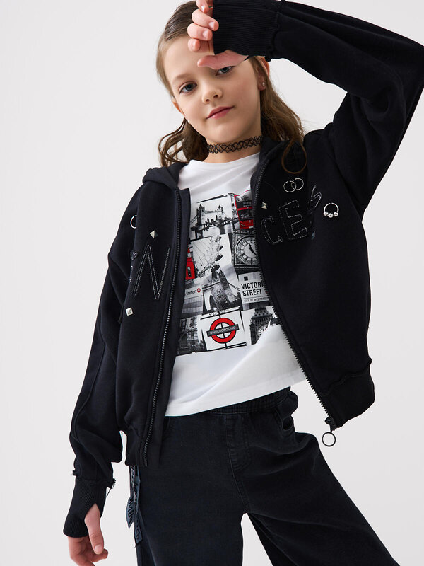 PLAYTODAY Толстовка 584851 12621538 черный