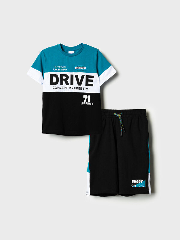 PLAYTODAY Комплект 584857 12611118 белый,черный,бирюзовый