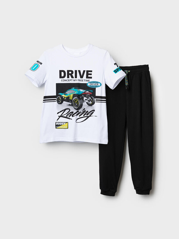 PLAYTODAY Комплект 584861 12611144 белый,черный