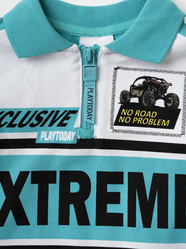 PLAYTODAY Джемпер 584875 12612250 белый,бирюзовый