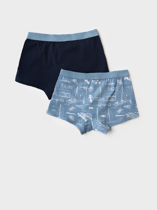 PLAYTODAY Трусы 584890 12611476 синий,тёмно-синий,белый