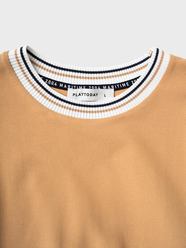 PLAYTODAY Фуфайка 584894 12656025 бежевый