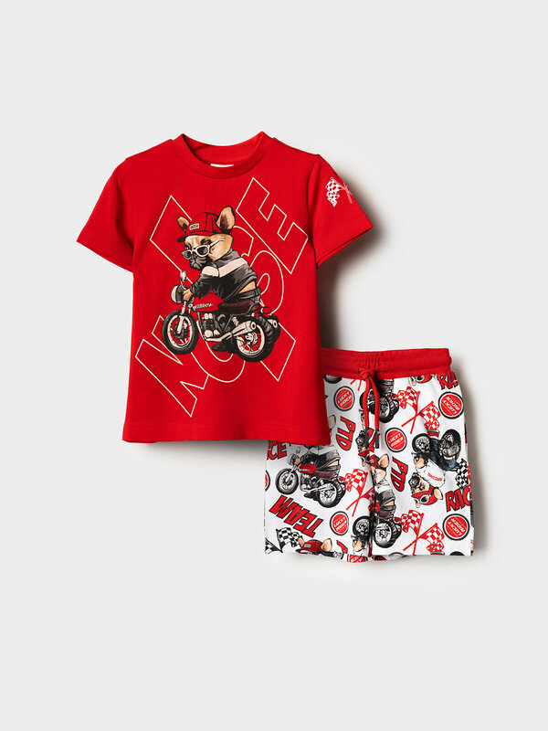 PLAYTODAY Комплект 584909 12612287 красный,белый,черный