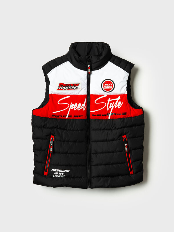 PLAYTODAY Жилет 584933 12611002 белый,черный,красный