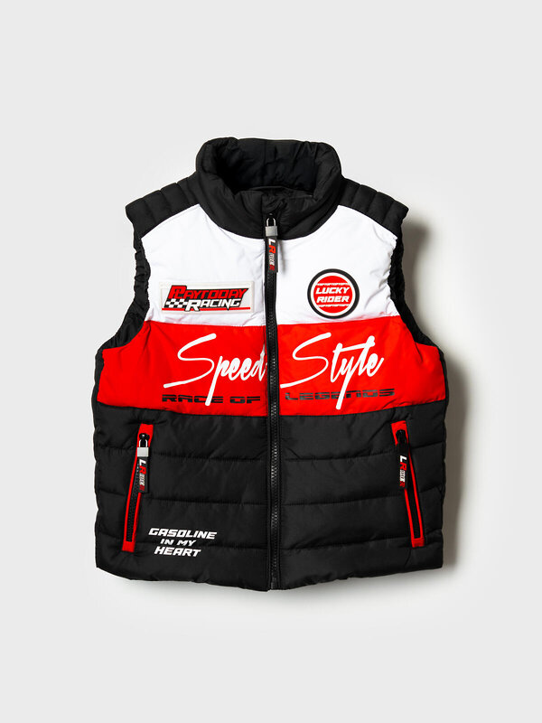 PLAYTODAY Жилет 584936 12612268 белый,черный,красный