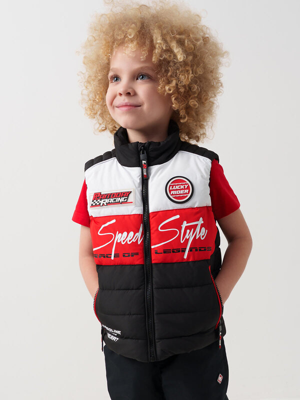 PLAYTODAY Жилет 584936 12612268 белый,черный,красный