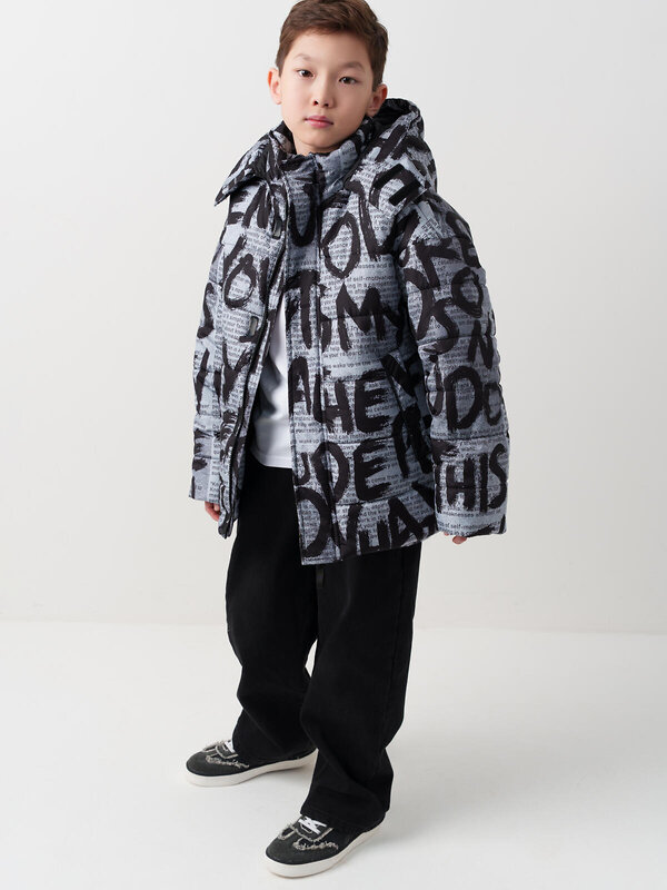 PLAYTODAY Куртка 584942 12611234 черный,серый,светло-серый