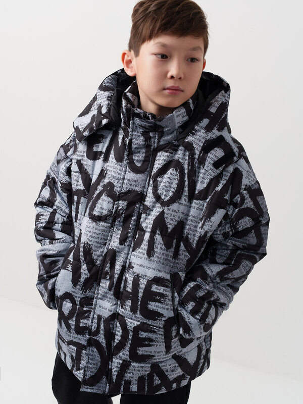 PLAYTODAY Куртка 584942 12611234 черный,серый,светло-серый