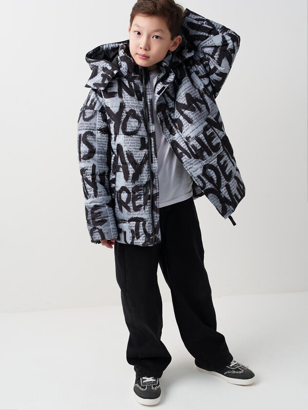 PLAYTODAY Куртка 584942 12611234 черный,серый,светло-серый