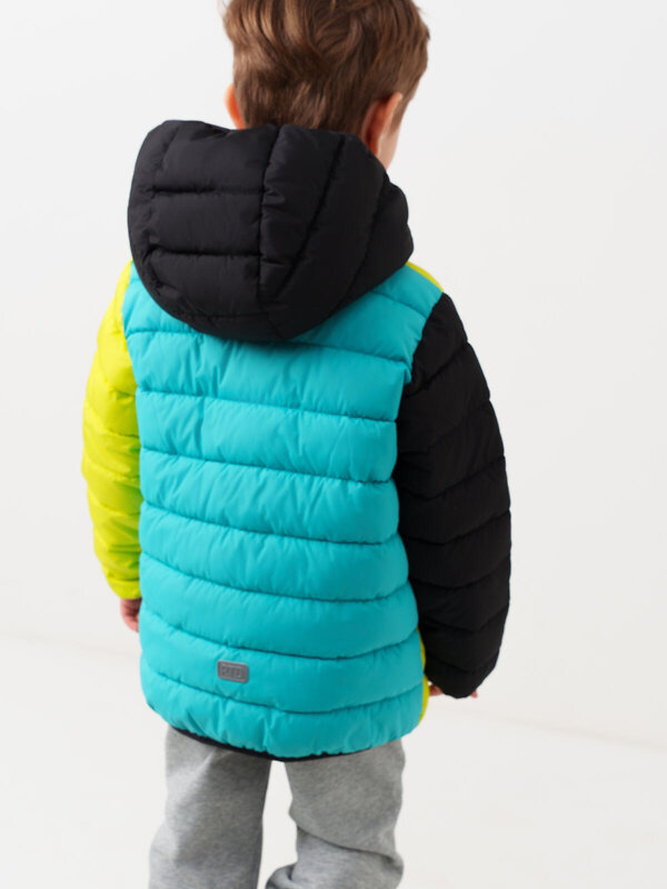 PLAYTODAY Куртка 584946 12612234 черный,светло-зеленый,бирюзовый