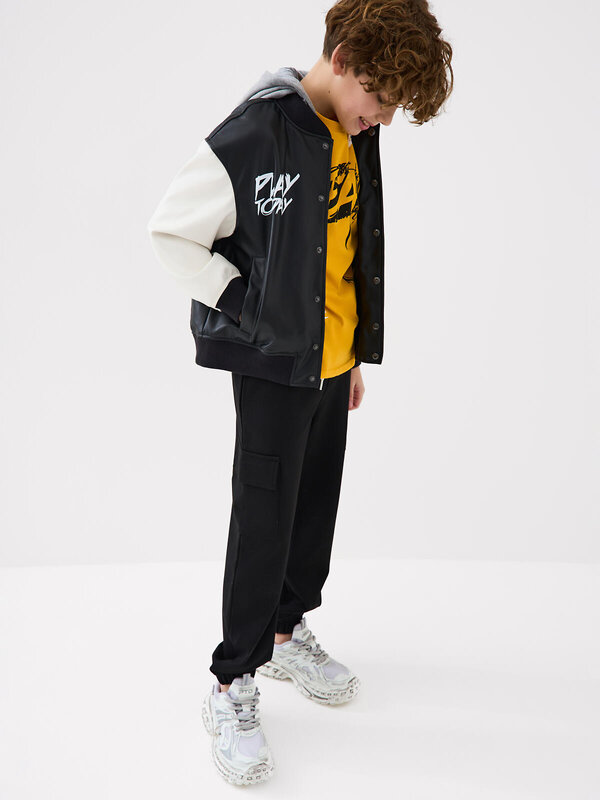 PLAYTODAY Куртка 584954 12611283 черный,белый,серый