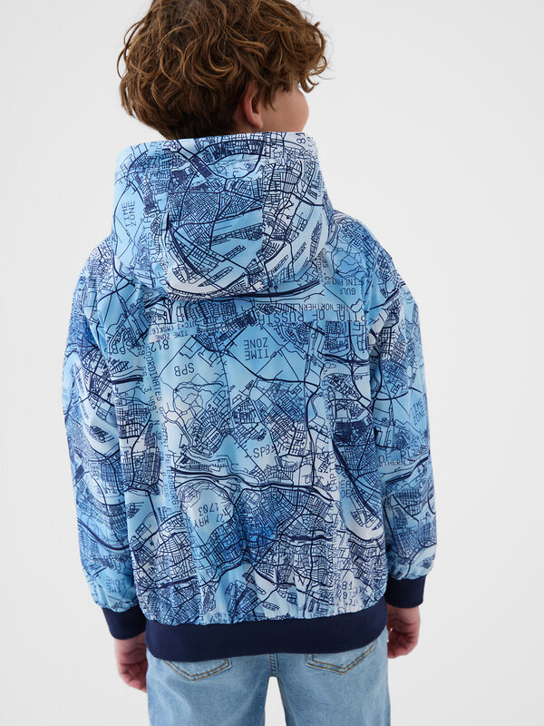 PLAYTODAY Куртка 584955 12611454 белый,тёмно-синий,голубой