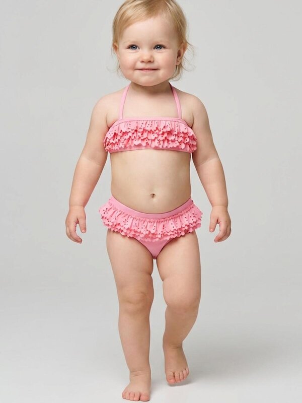 PLAYTODAY Купальный костюм 584988 12623042 светло-розовый