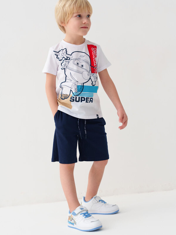 PLAYTODAY Полуботинки 585028 12632703 белый,голубой