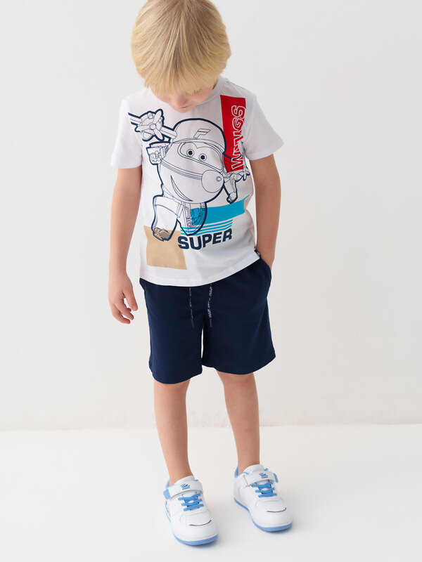 PLAYTODAY Полуботинки 585028 12632703 белый,голубой