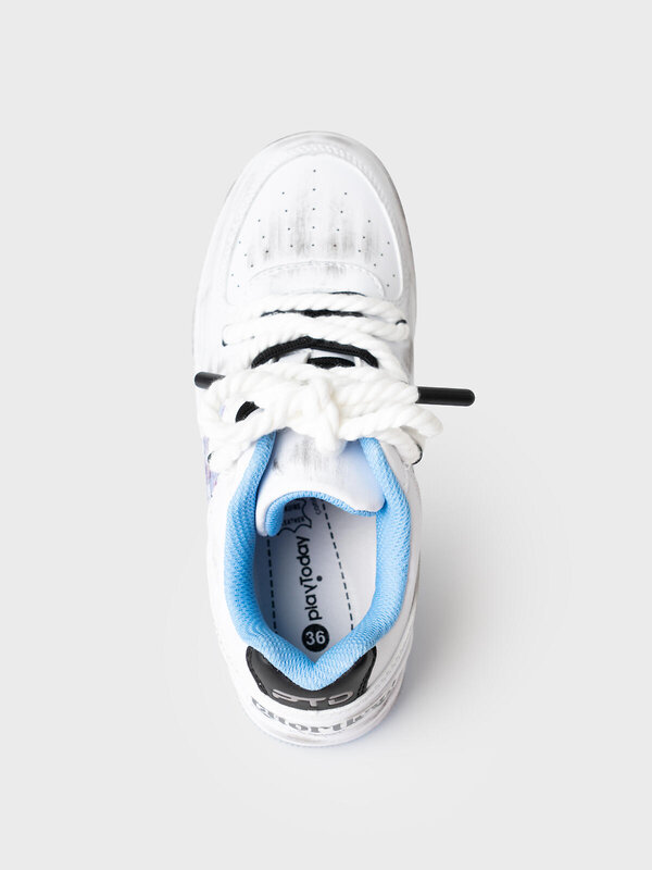 PLAYTODAY Полуботинки 585030 12621766 белый,голубой,черный