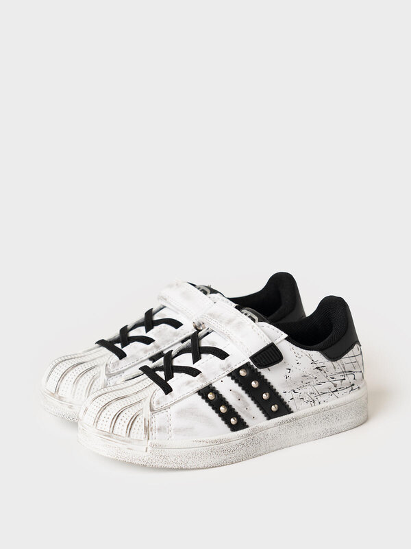 PLAYTODAY Полуботинки 585032 12612725 белый,черный