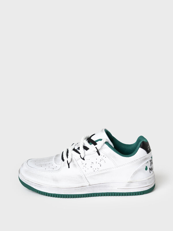 PLAYTODAY Полуботинки 585033 12611742 белый,черный,зеленый