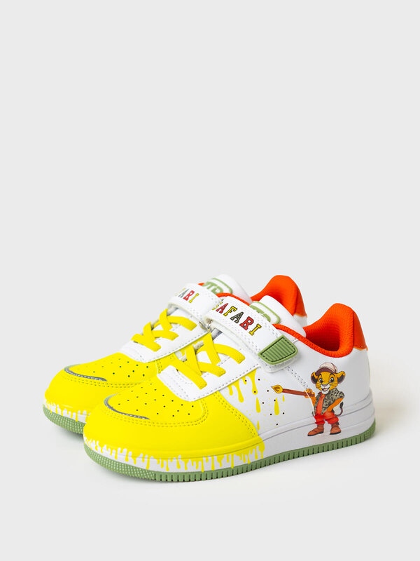 PLAYTODAY Полуботинки 585035 12612731 белый,зеленый