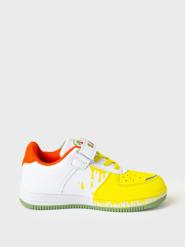 PLAYTODAY Полуботинки 585035 12612731 белый,зеленый