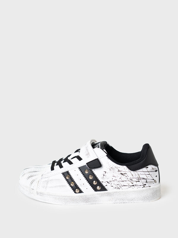 PLAYTODAY Полуботинки 585038 12611741 белый,черный