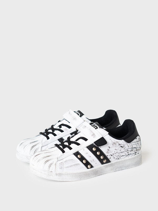 PLAYTODAY Полуботинки 585038 12611741 белый,черный