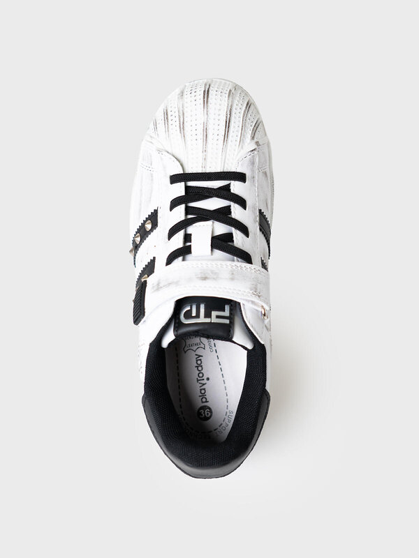 PLAYTODAY Полуботинки 585038 12611741 белый,черный