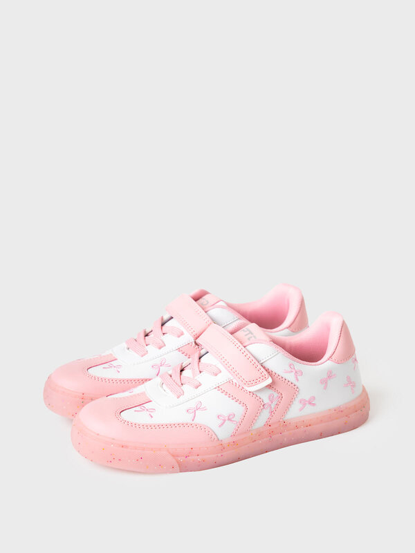 PLAYTODAY Полуботинки 585058 12621738 белый,розовый