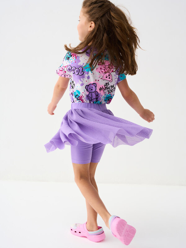 PLAYTODAY Юбка-шорты 585075 12622436 сиреневый