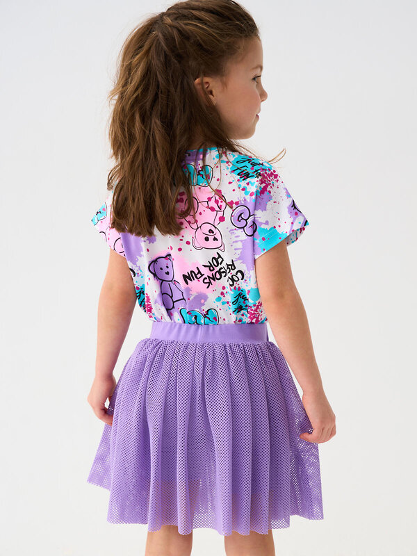 PLAYTODAY Юбка-шорты 585075 12622436 сиреневый