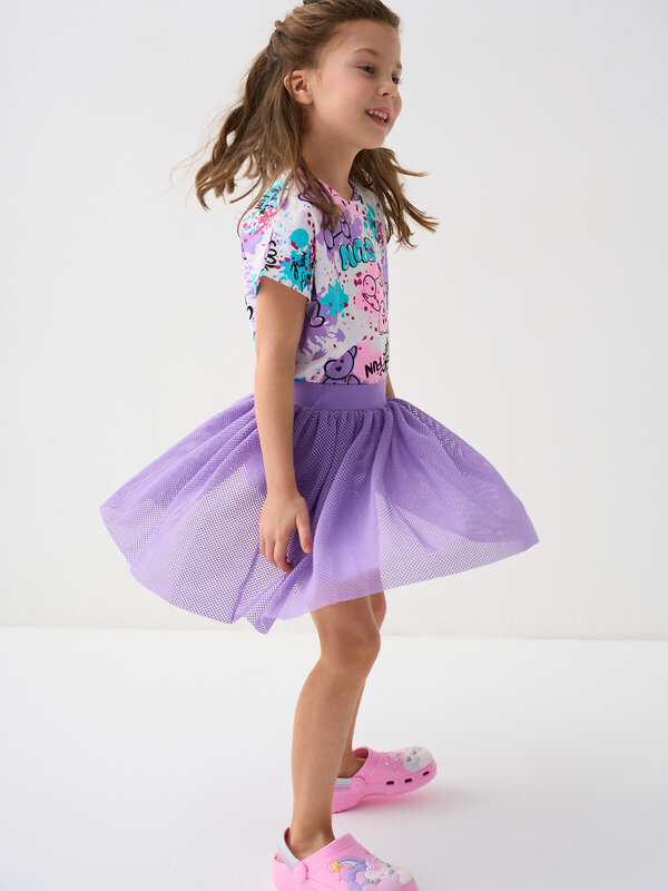 PLAYTODAY Юбка-шорты 585075 12622436 сиреневый