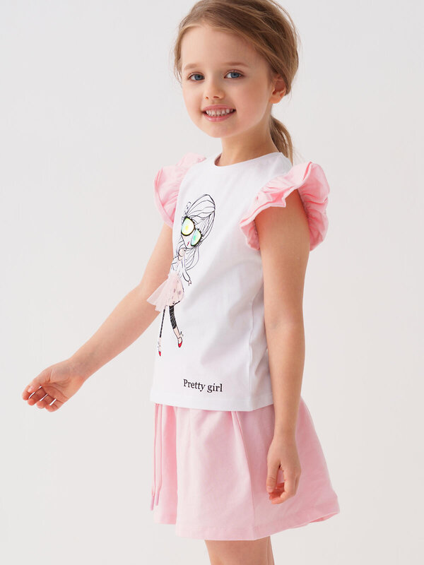 PLAYTODAY Комплект 585080 12622014 белый,светло-розовый