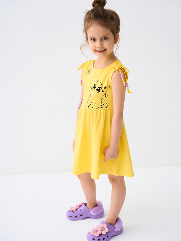 PLAYTODAY Сарафан 585089 12622065 жёлтый