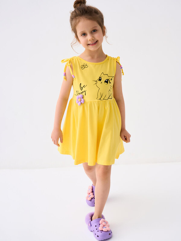 PLAYTODAY Сарафан 585089 12622065 жёлтый