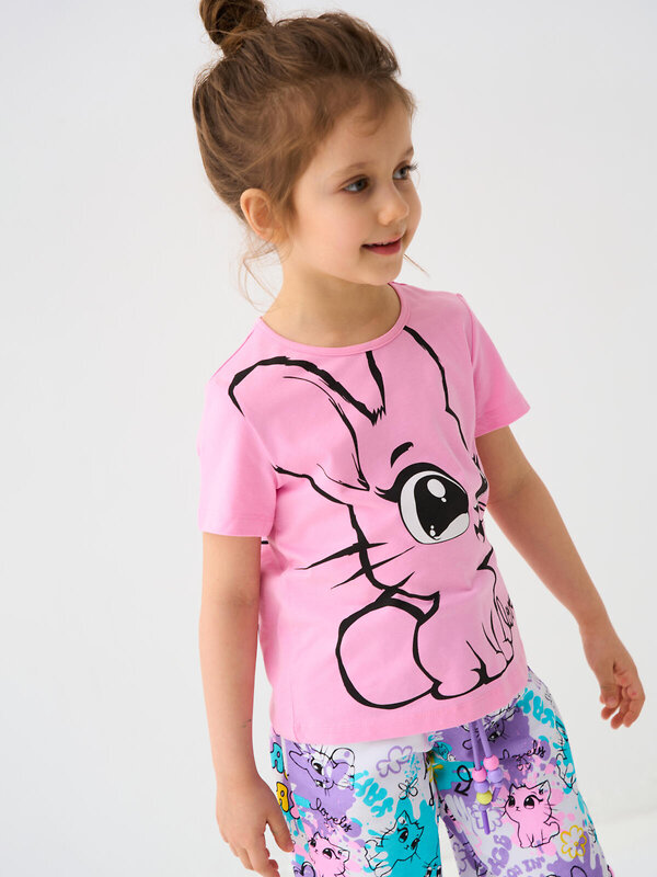 PLAYTODAY Фуфайка 585095 12622088 розовый,сиреневый