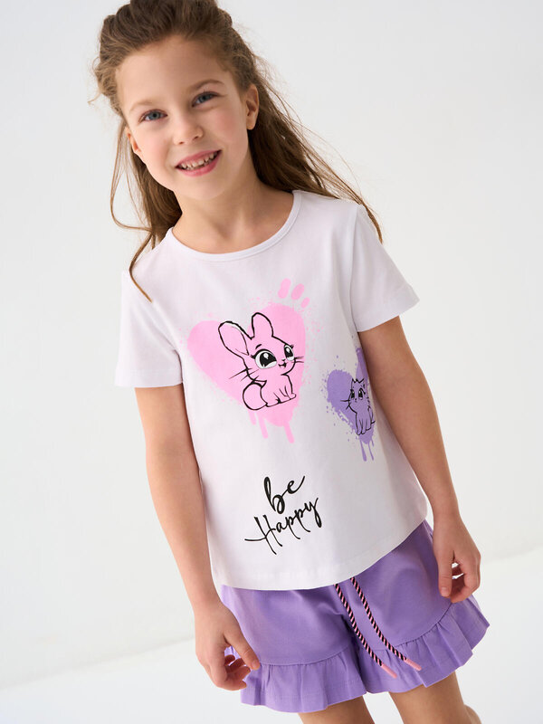 PLAYTODAY Комплект 585097 12622090 белый,сиреневый