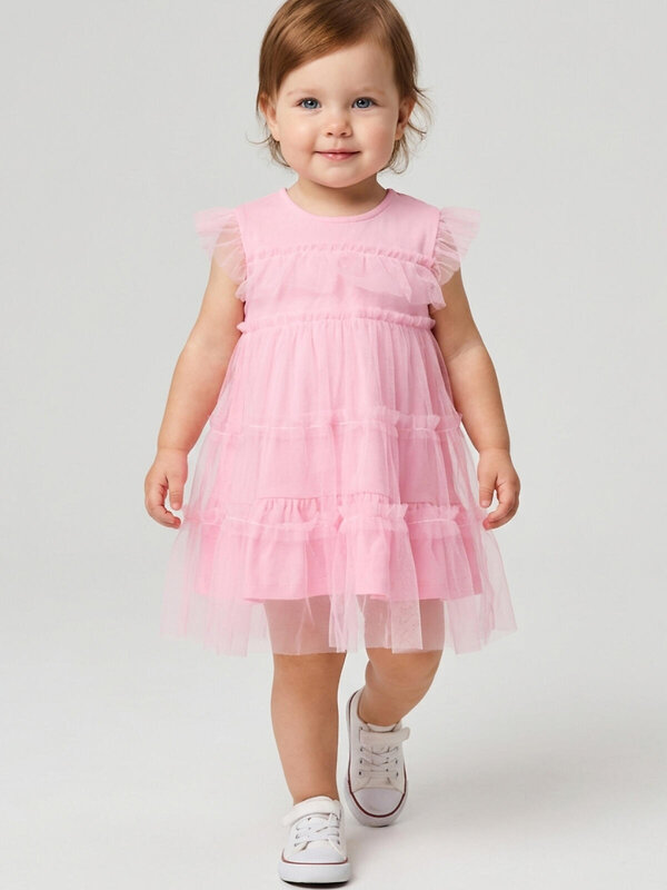 PLAYTODAY Платье 585112 12623050 розовый