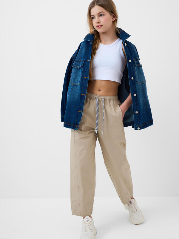 PLAYTODAY Брюки 585123 12621149 бежевый