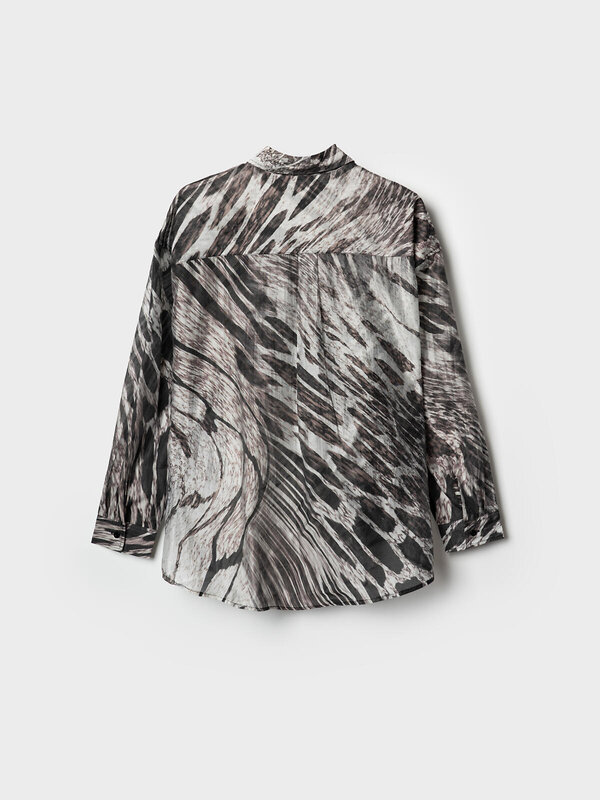 PLAYTODAY Рубашка 585127 12666204 бежевый,темно-серый,серый