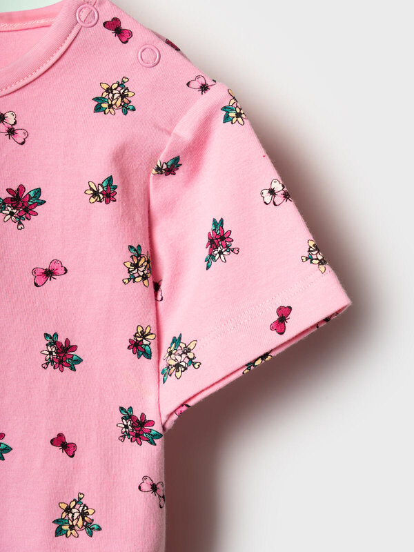 PLAYTODAY Джемпер 585132 12623027 розовый,белый