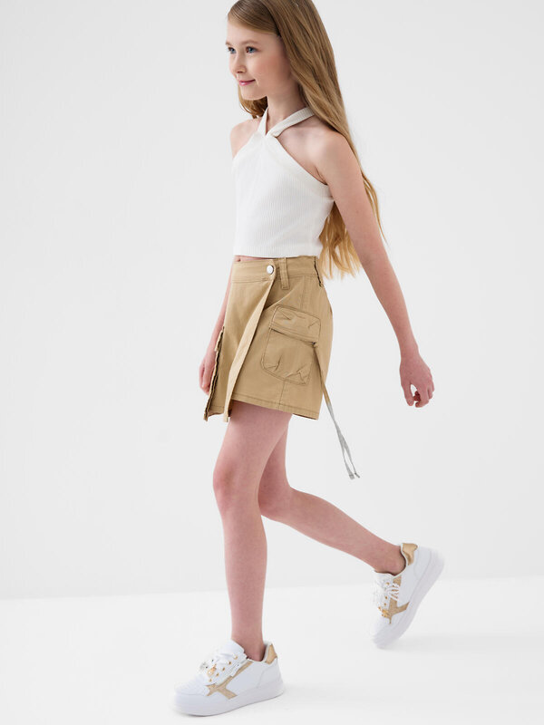 PLAYTODAY Юбка-шорты 585195 12621312 бежевый