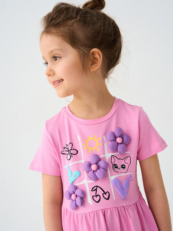 PLAYTODAY Платье 585207 12622067 розовый