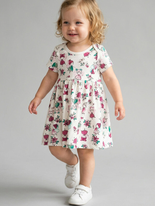 PLAYTODAY Платье-боди 585249 12623007 разноцветный