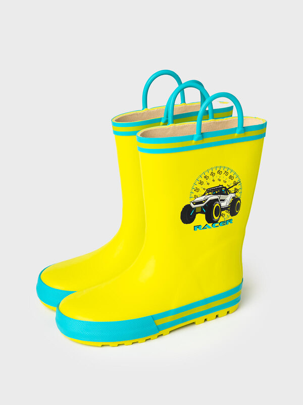 PLAYTODAY Сапоги 585307 12612733 зеленый,голубой