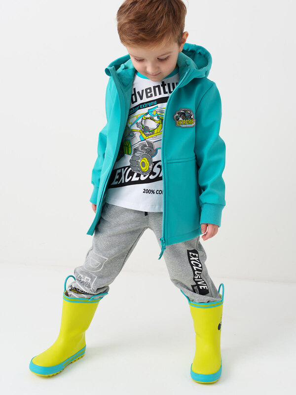 PLAYTODAY Сапоги 585307 12612733 зеленый,голубой