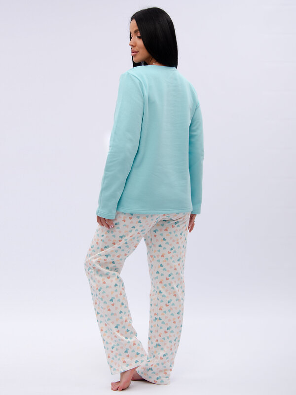 Malina Пижама 585314 3197 голубой/белый