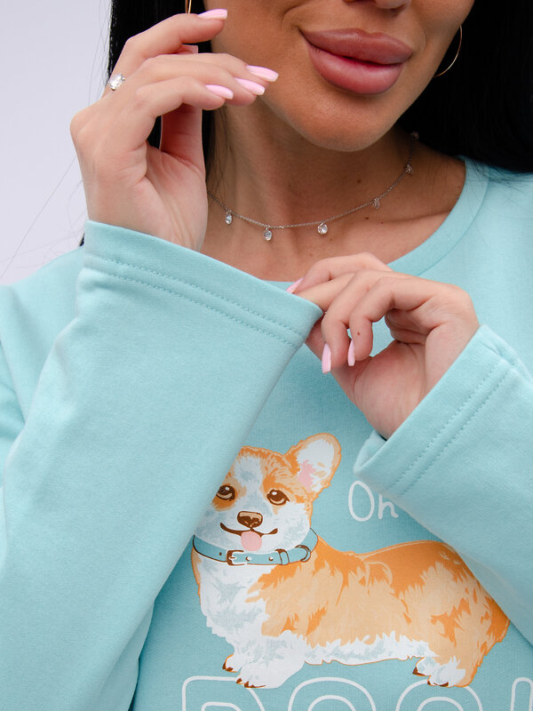 Malina Пижама 585314 3197 голубой/белый